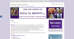 Desktop Screenshot of juliambrown.com